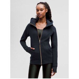 Lululemon Scuba Full-Zip Hoodie Size 8 True Navy / Gold (First Release)